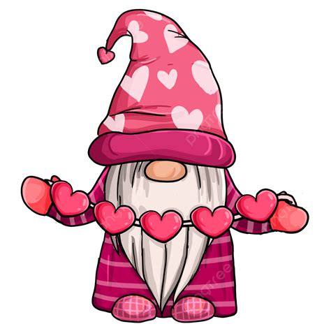 Digital file type (s) 1 ZIP. . Valentine gnome clipart